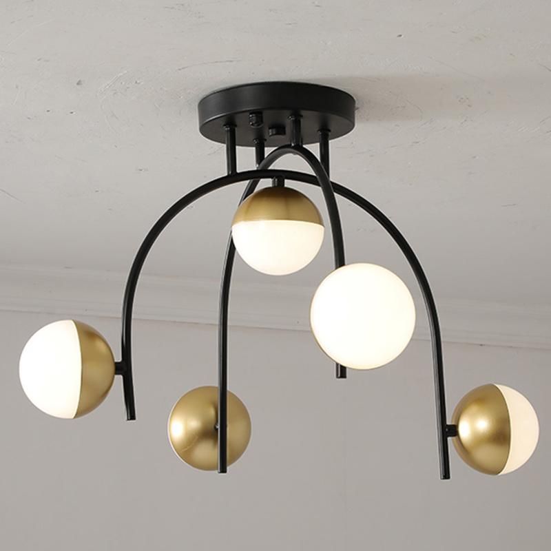 Nordic Lamp LED Living Room Chandelier Simple Modern Bedroom Pendant Lamp