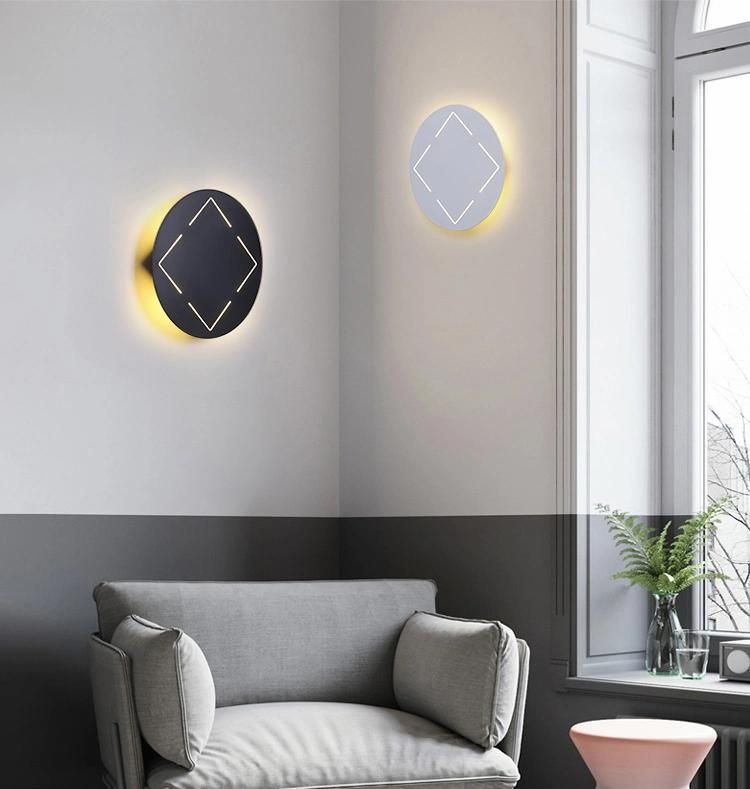 LED Wall Lights Outdoor Simple Wall Lamp Wood Wall Lamps