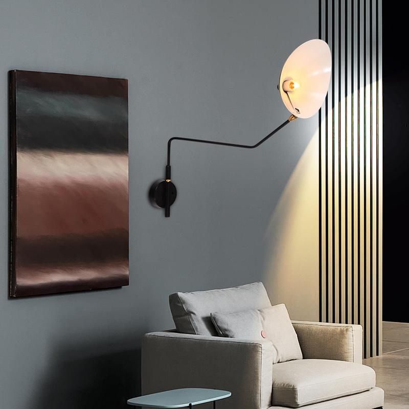 Postmodern Bedroom Bedside Light Study Lamp Creative Personality Retro Wall Lamp