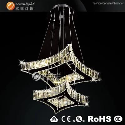 Modern Decorative Crystal Made in Guzhen Pendant Light Om88174