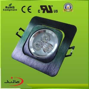 3W Aluminium LED Downlight Square