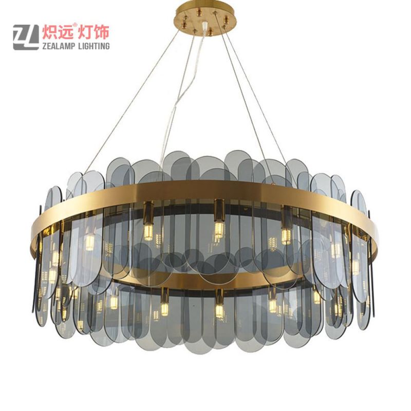 Hotel Pendant Lamp Modern Decorative Chandelier with Acrylic