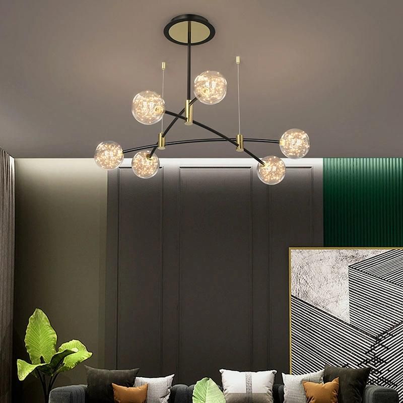 Living Room LED Modern Chandelier Lighting Personality Creative Simple Pendant Lamp