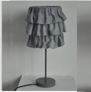 Babys&prime; Table Lamp with Girl Skirt Lampshade