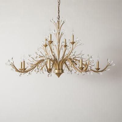 Living Room Chandelier Bedroom Lamp Branch Dining Room Crystal Chandelier