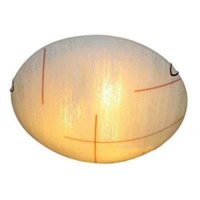 Round Glass Ceiling Light with Glass Shade for Home Decoration