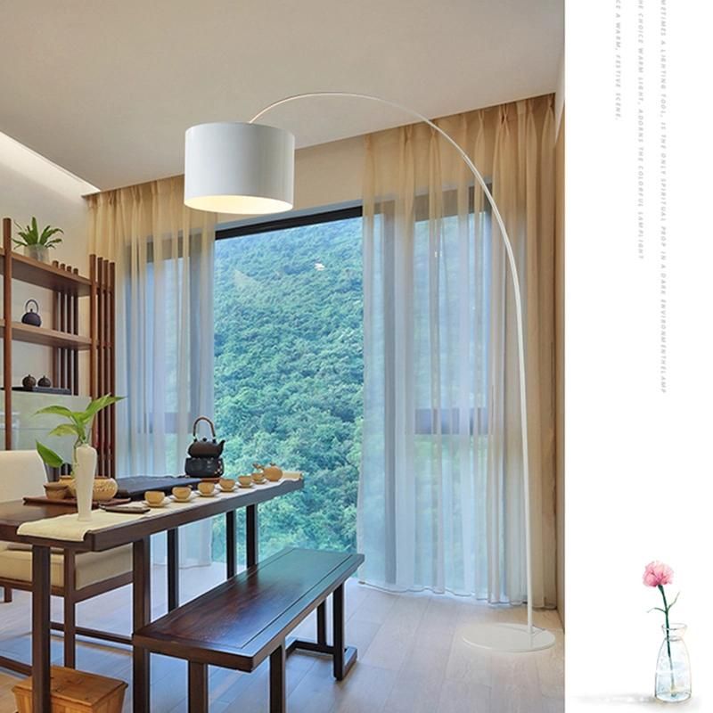 Living Room Floor Lamp Nordic Modern Exhibition Hall Fishing Floor Lamp