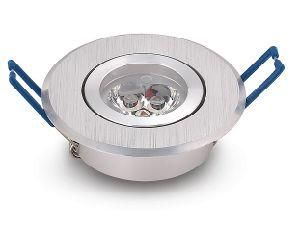 3W Hight Power LED Downlight/One Lens/Diameter 60mm/Pop for Cabinet Lighting