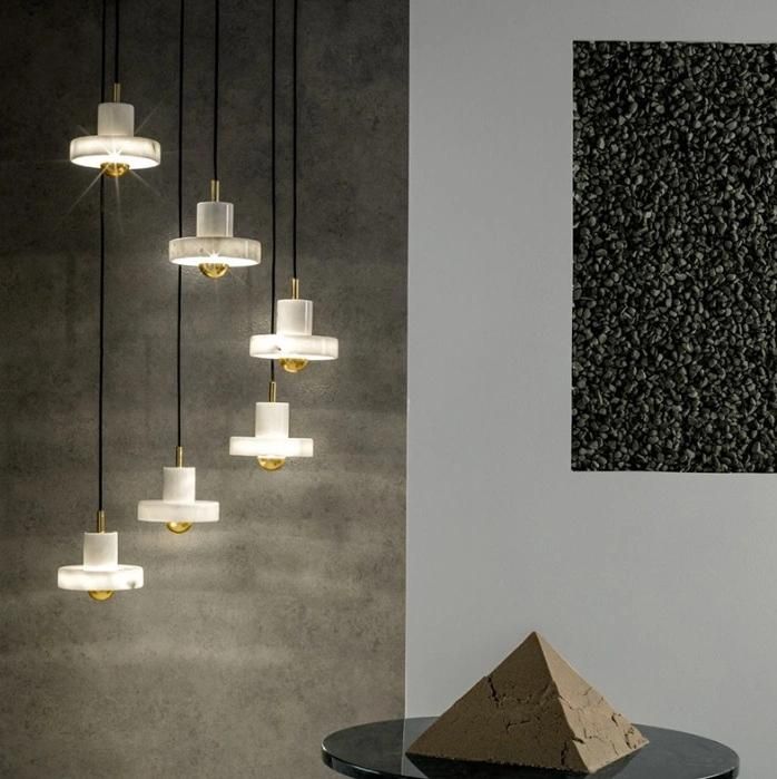 Modern Newest Pendant Light Decorative Hanging Marble Pendant Lamp