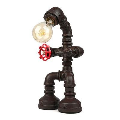 Steam Punk Wall Lamp Creative Restaurant Hall Corridor Stair Iron Robot Wall Light