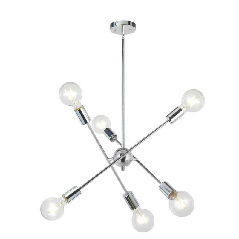 European Fashion Homes Pendant Light Living Room LED Flush Hanging Modern Chandelier Ceiling Light Lamp