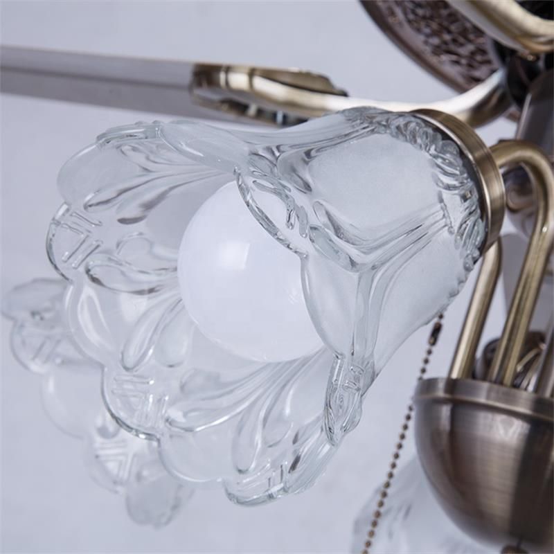 Nordic Modern Fashion Indoor Lighting Bedroom LED Ceiling Fan