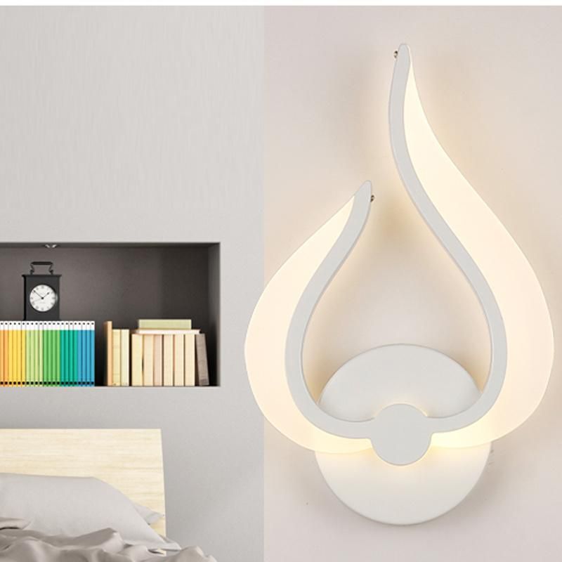 Simple Bedside Wall Lamp LED Bedroom Creative Lamps Warm Hallway Wall Light