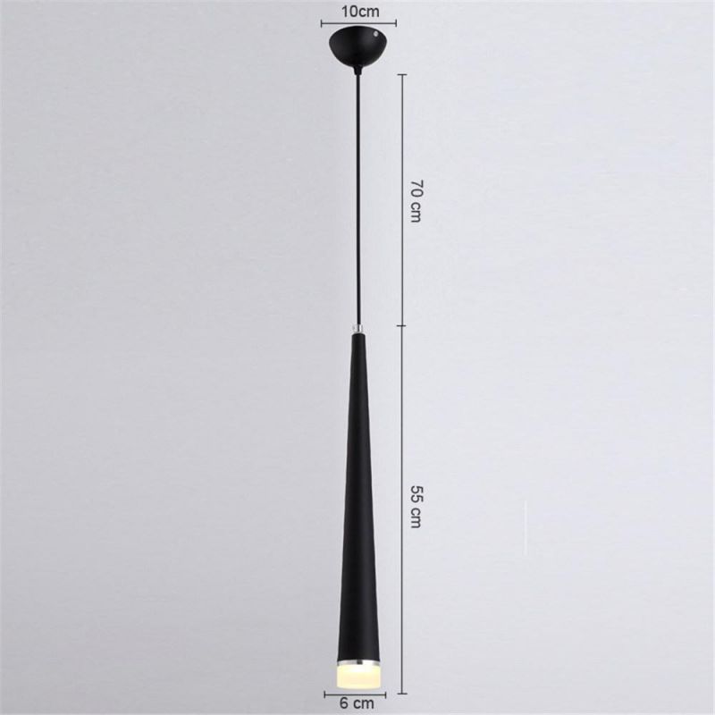 Modern Pendant Lights 3W LED Cone-Shape Hanging Lamps for Restaurant/Living Room/Bar Lamparas Home Decoration Lighting Luminaire