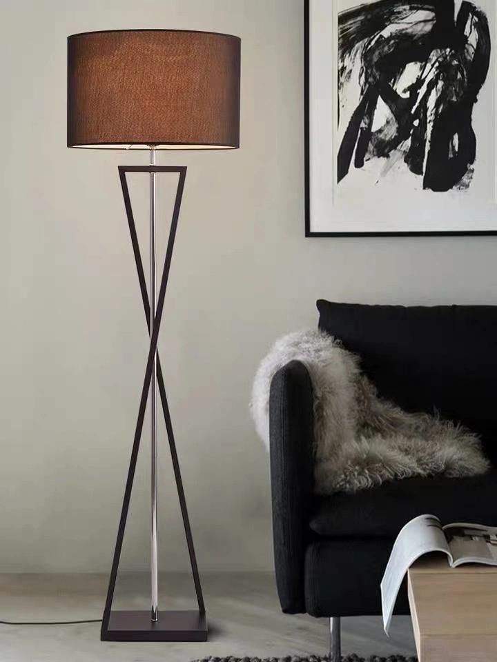 Nordic Simple Modern Japanese Floor Lamp Living Room Sofa Bedroom Bedside Creative Minimalist Red Vertical Table Lamp