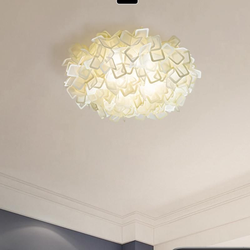 Personality Bedroom Lamp Sweet Romantic Petal Room Lamp Ceiling Light LED