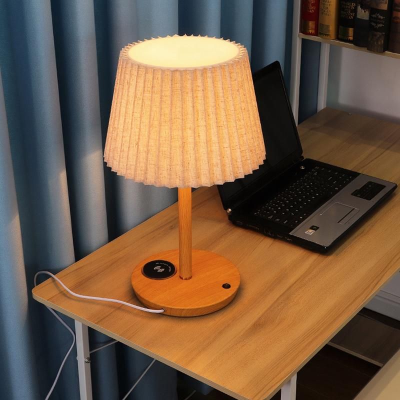 Wooden Vintage Nightstand Lamps Reading Lamp Study Light Dining Lamp