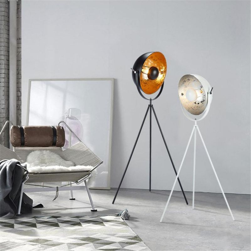 Industrial Vintage Floor Lamps for Living Room Home Decor Photo Studio Fill Light Standing Lamps for Bedroom Bedside Lamps