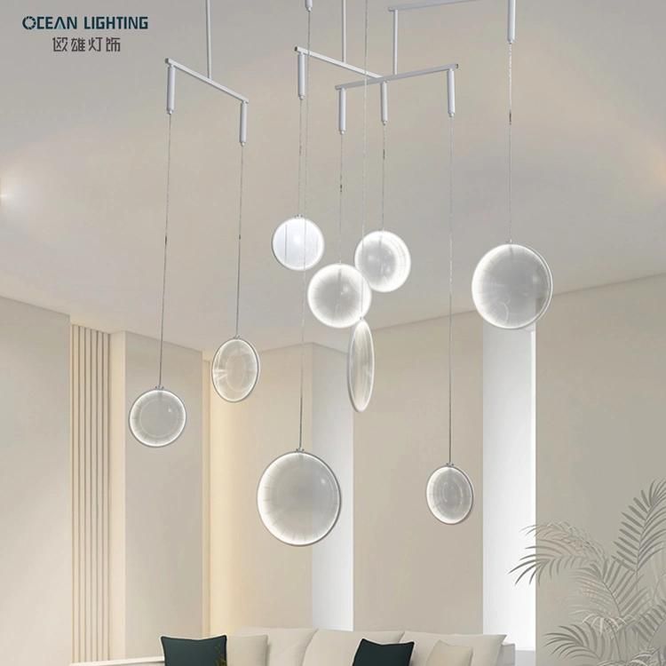 Ocean Lighting Wholesal Modern Lamp Crystal Hanging Manufacturers Pendant Light