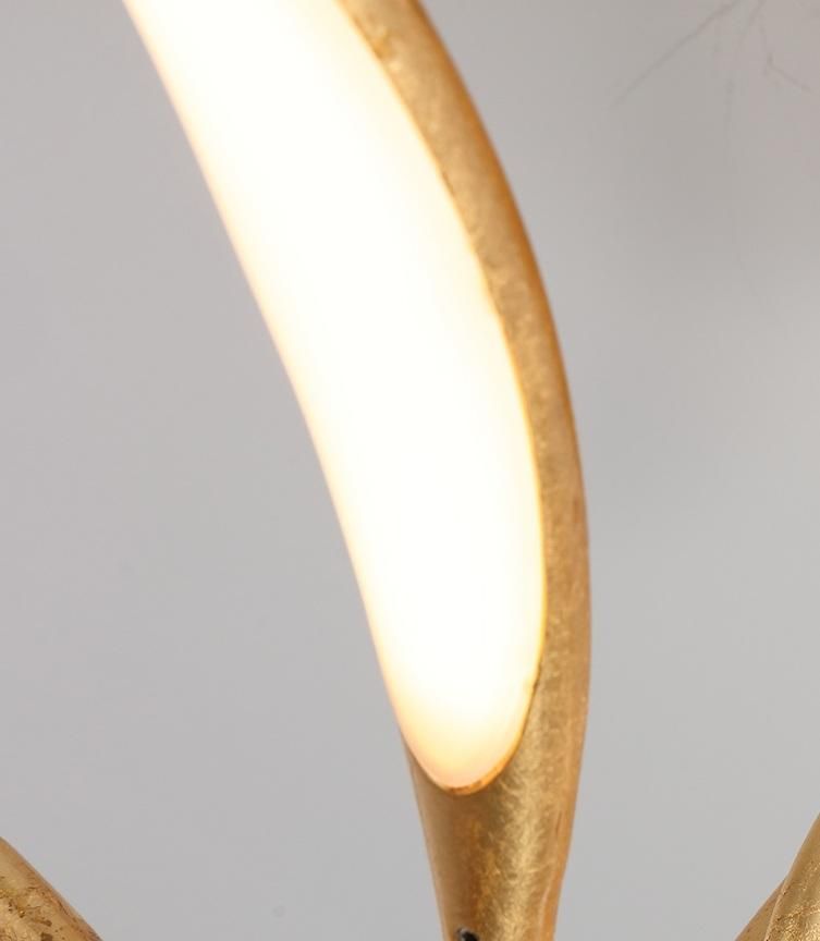 LED Modern Design Golden Luxury Aluminum Metal Ceiling Light