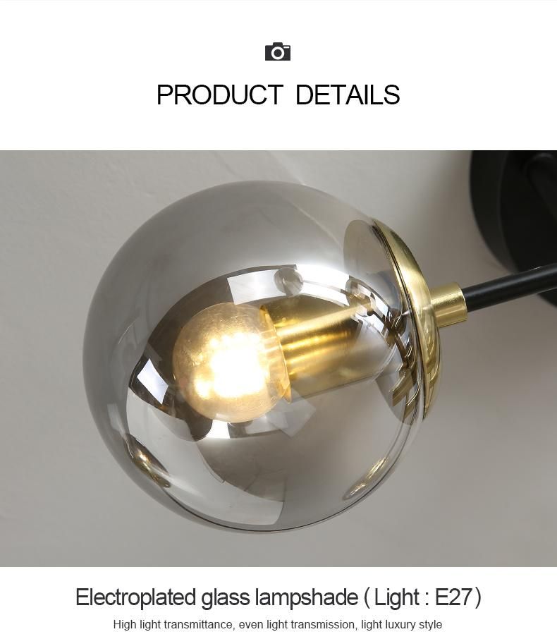 Nordic Magic Bean LED Chandelier Molecular Light Retro Ceiling Lamp (WH-LA-28)