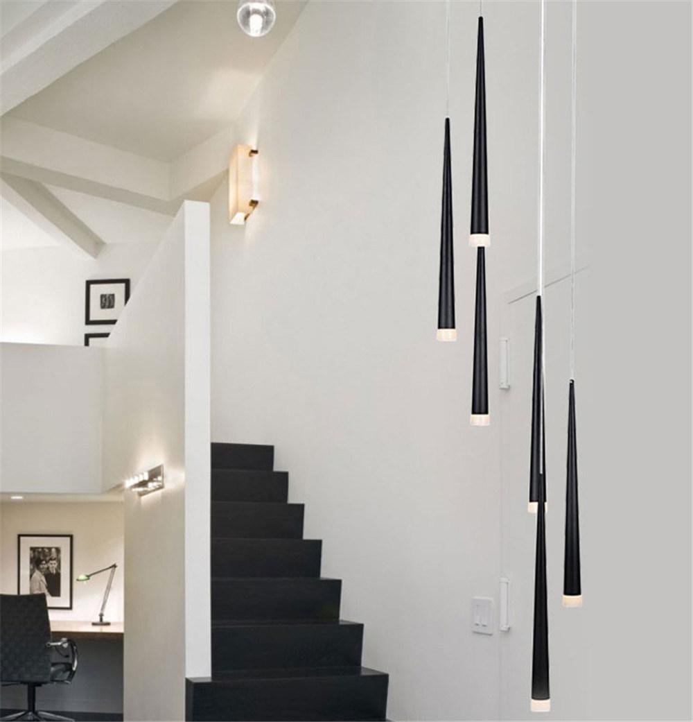 Modern Pendant Lights 3W LED Cone-Shape Hanging Lamps for Restaurant/Living Room/Bar Lamparas Home Decoration Lighting Luminaire