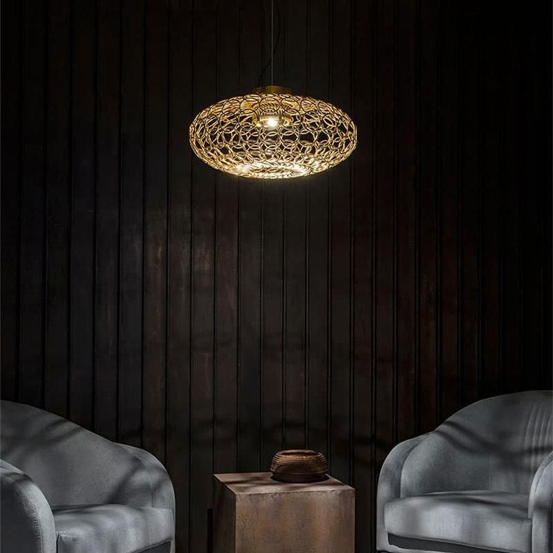 2022 Romantic Modern Crystal Lamp Shades Mall Bedroom Decor Iron Crystal Pendant Light