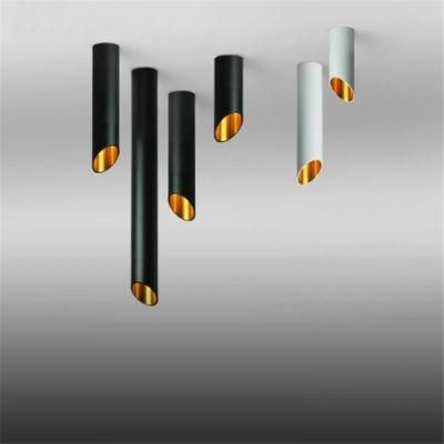 Surface Mounted Tube LED Spotlight Interior LED Lighting Modern Home Pipe Ceiling Spotlight