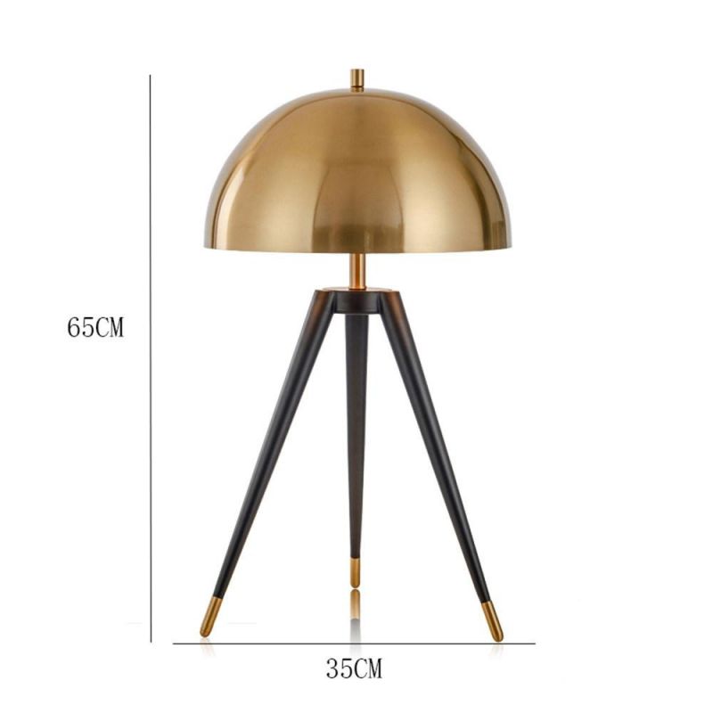 Modern LED Bedside Table Lamps Nordic Living Room Home Decor Glass Ball Desk Light Golden Table Lights Indoor LED Desk Lamp