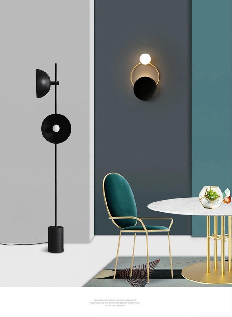 Postmodern Creative Living Room Floor Lamp Art Hotel Lobby Nordic Floor Light (WH-MFL-162)