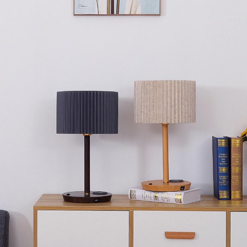 Wooden Vintage Nightstand Lamps Reading Lamp Study Light Dining Lamp