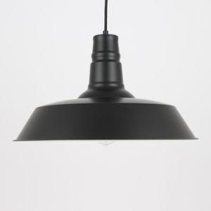 Industrial Black Barn Pendant Lamp Large Dia 46cm