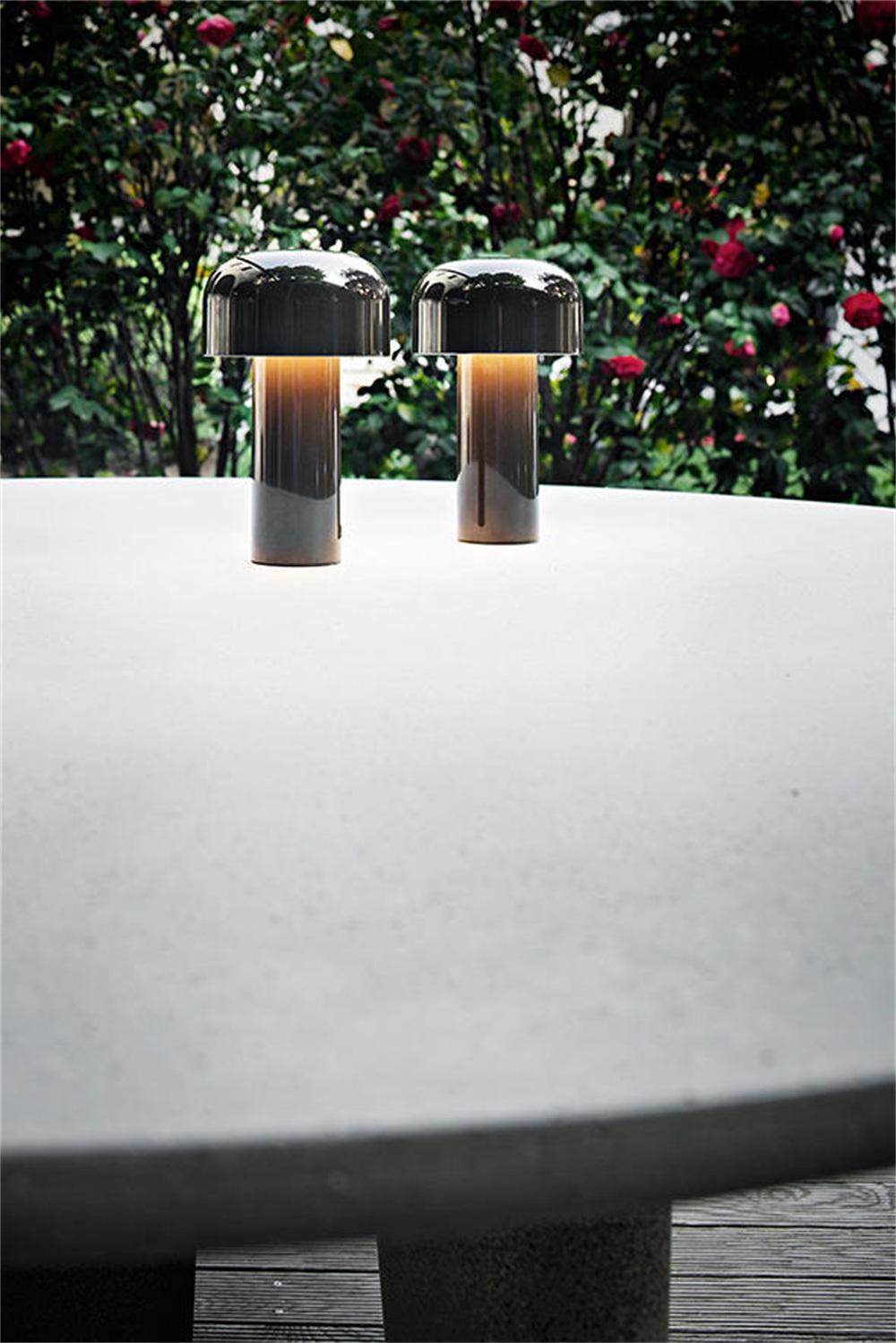 2022 Dimming Charging Touch Danish Designer Classic Nordic Internet Celebrity Simple Bedside Study LED Table Light
