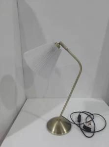 Small Table Lamp with Pleated Shades