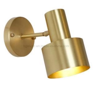 E27/ E26 Modern Brass Wall Sconce Lighting for Reading Room, Bedroom