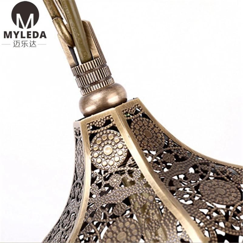 Brass Moroccan Decorative Bar Pendant Light