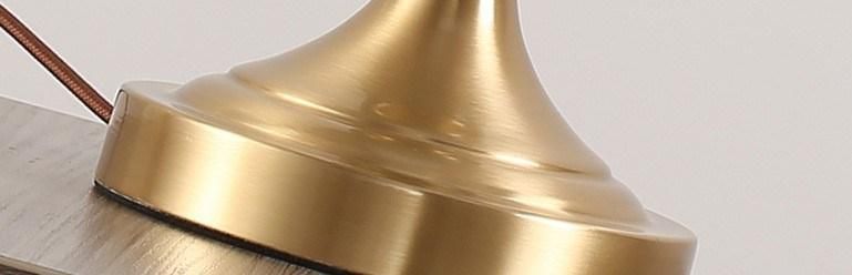American All Copper Ceramic Table Lamp Bedroom Bedside Lamp Retro Simple Marriage Mediterranean New Chinese Living Room Floor Lamp
