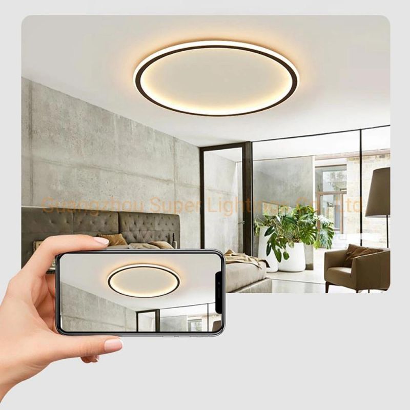 Contemporary LED Ring Ceiling Chandelier Light for Home