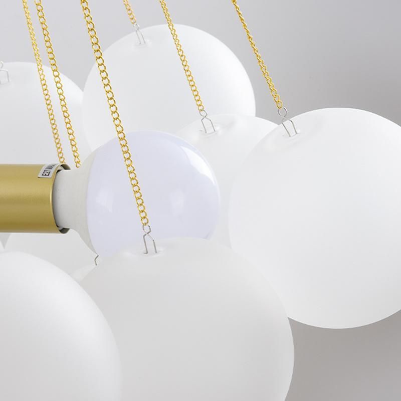 Nordic Bedroom Lamp Living Room Dining Room Pendant Lamp Glass Lamps