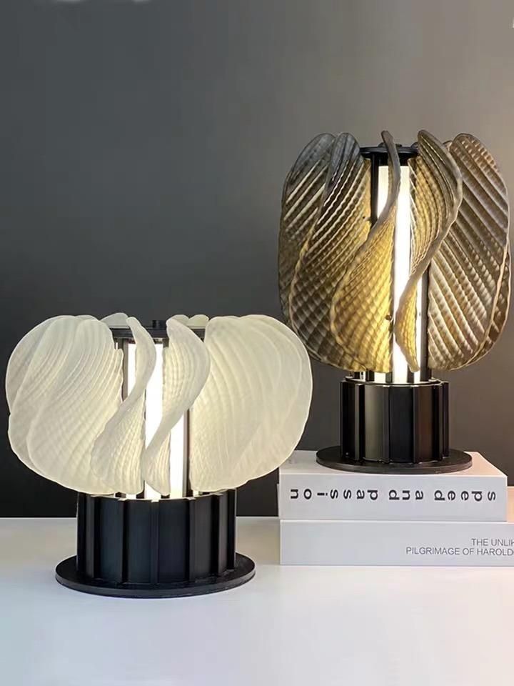 Northern Europe Light Luxury Living Room Art Table Lamp Modern Simple Bedroom Bedside Study Designer Model Room Table Lamp