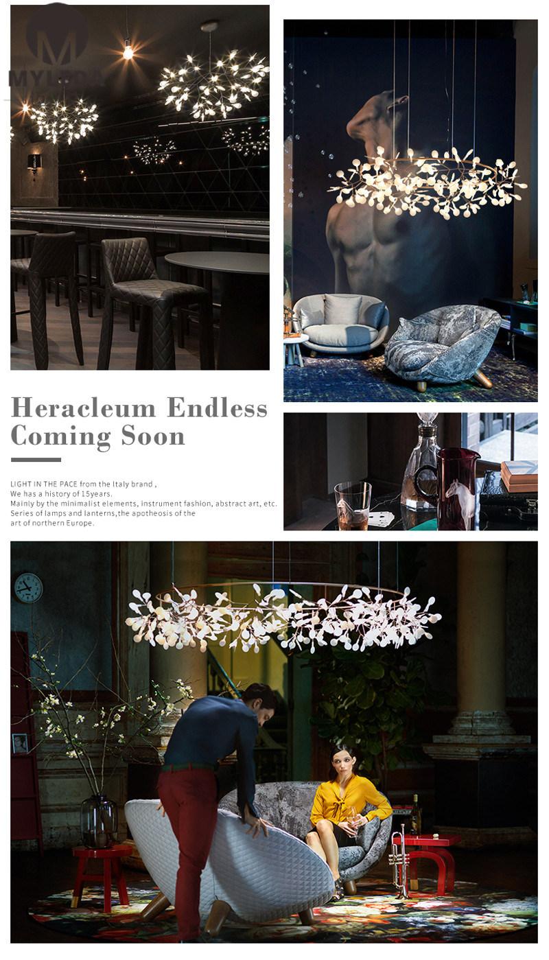 Hotel Hall Extravagant Decorative Custom-Made Pendant Chandelier Lighting