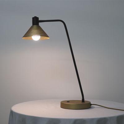 Metal Body in Matt Black Finish Table Lamp