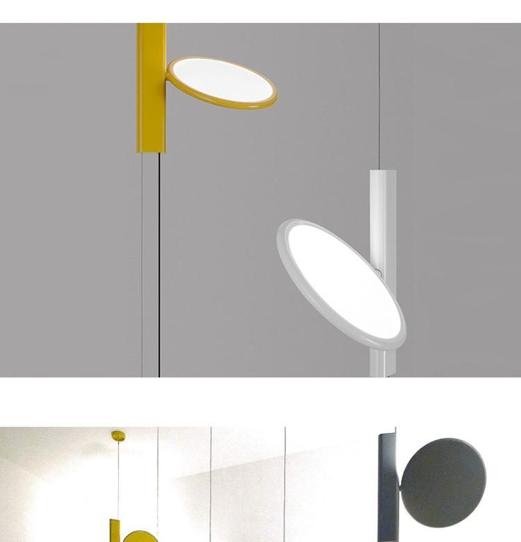 Post-Modern Color Pendant Light Individual Designer Lights Reading LED Living Room Bedroom Pendant Lamp (WH-AP-191)