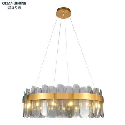 Ocean Lighting Wholesal Living Room Lamp Crystal Hanging Pendant Light