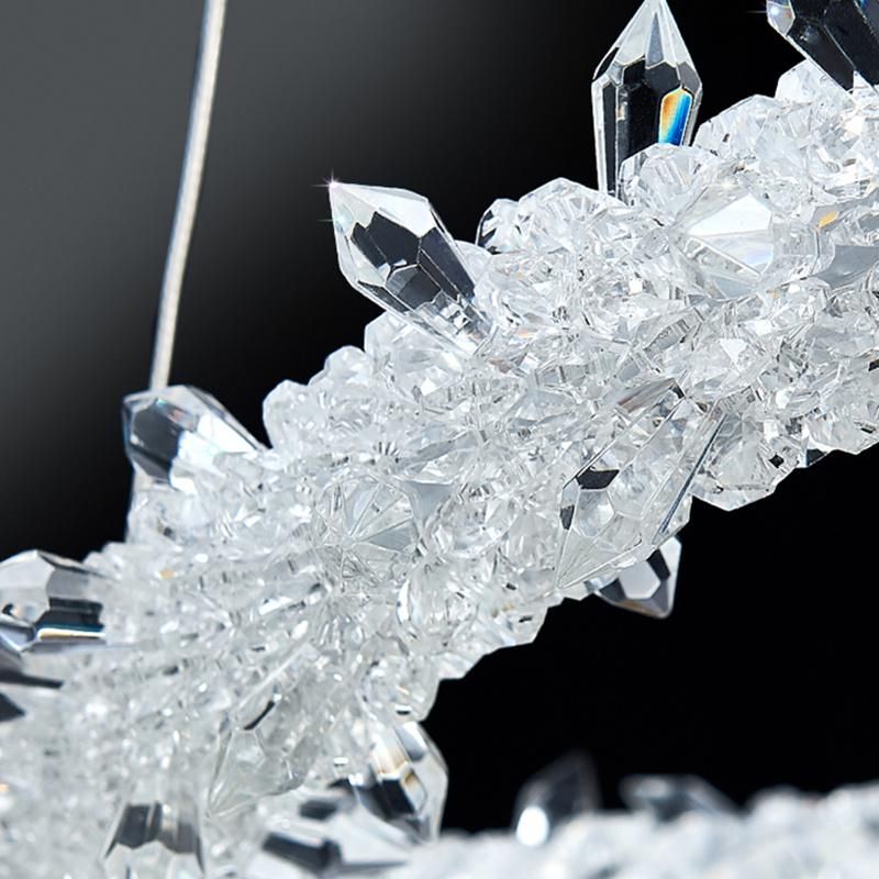Crystal Lamp Living Room Bedroom Light Luxury Nordic Crystal Pendant Lamp