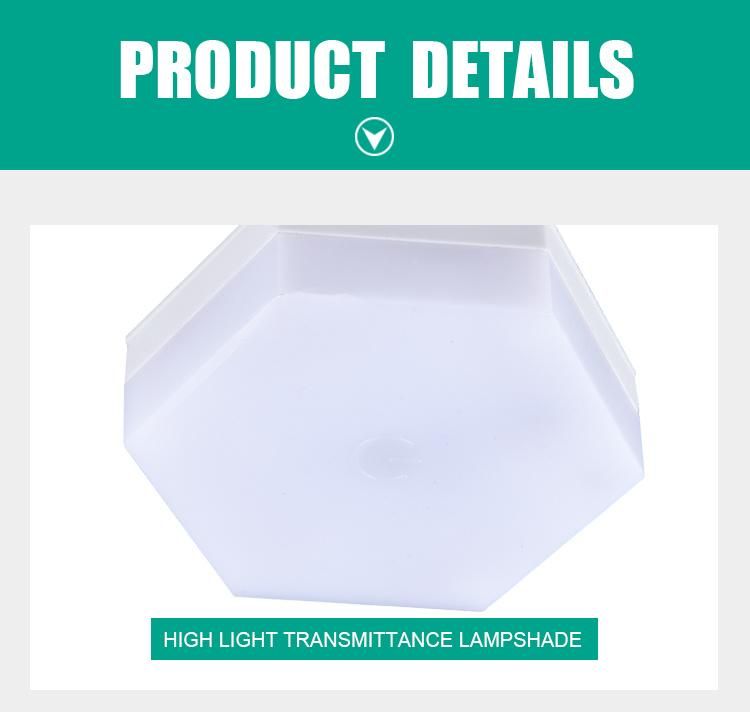 Wireless Hexagonal Lampmodular Touch Sensitive Lighting Creative Decoration Wall Lamps