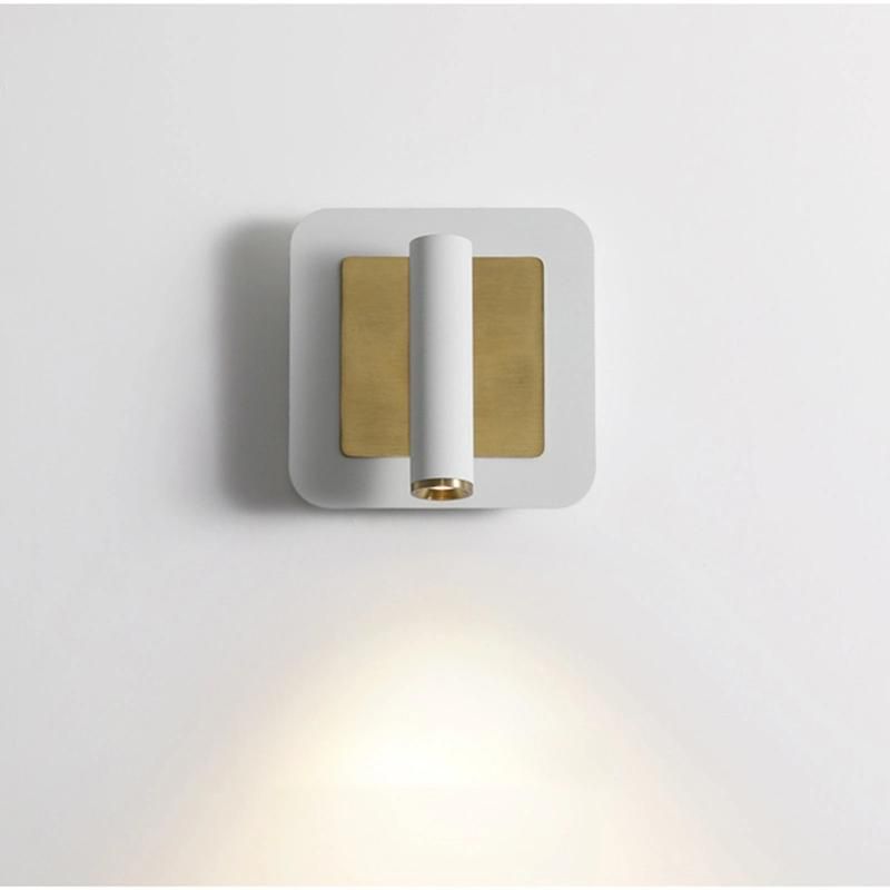 Black White Adjustable Angle Wall Lamp Bedside Lamp Bedroom Lamp LED