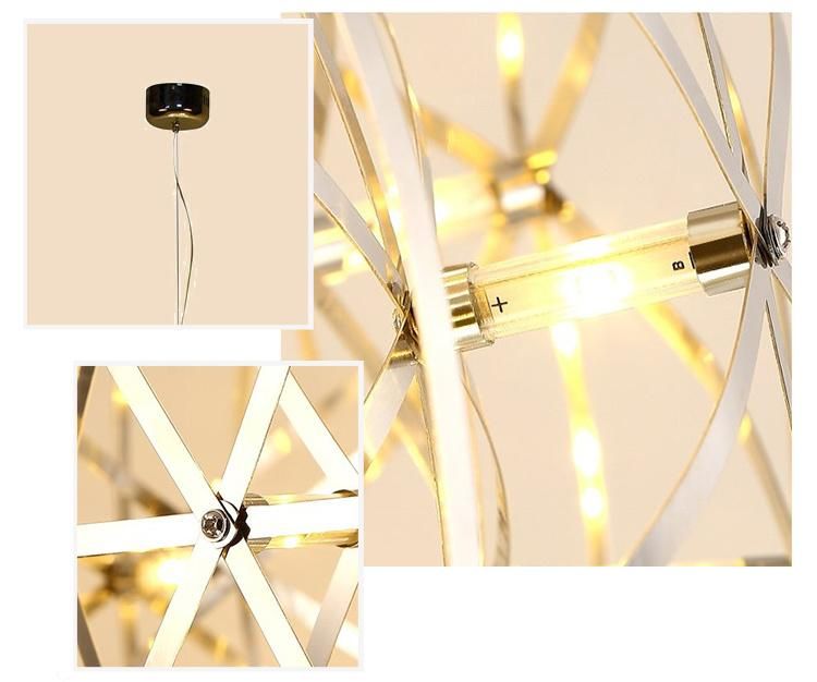 Modern LED Project Designer Big Hotel Chandelier