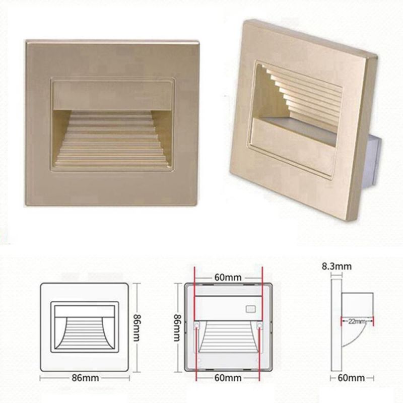 IP44 Waterproof LED Step Light Step Wall Light