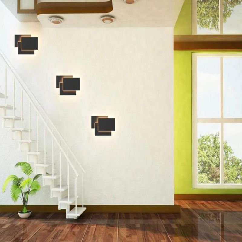 Modern Wall Sconces LED Lighting Fixture Lamps 12W Warm White 3000K Living Room Bedroom Hallway Conservatory Not Dimmable